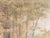Hand-painted oil painting on a horizontal linen canvas. The composition features a soft, muted color palette of warm...