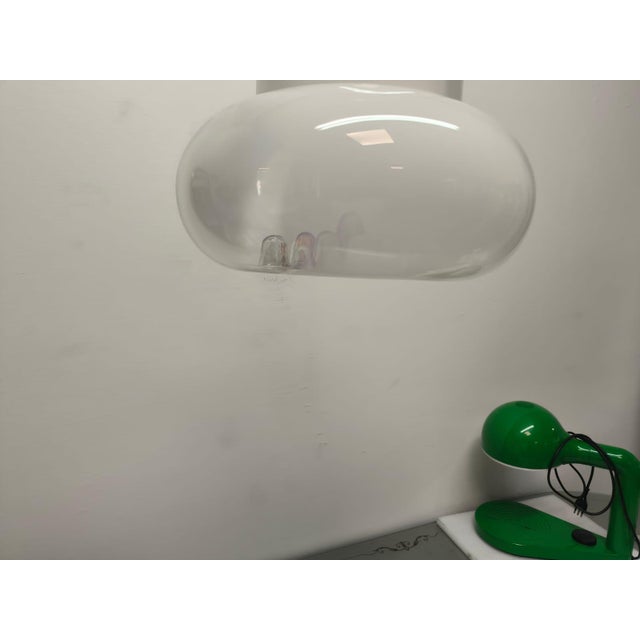Glass Suspension Light from AV Mazzega, 1970s For Sale - Image 9 of 13