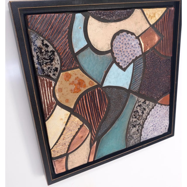 Wet-Cut Mosaic Wall Decoration For Sale - Image 9 of 11