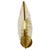 Gold Murano Glass Wall Light attributed to Gaetano Sciolari, Italy, 1970s For Sale - Image 8 of 8