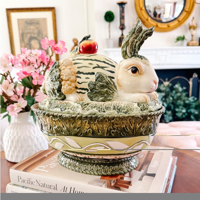 Vintage and Floyd Vista Bella Rabbit Tureen With Lid For Sale - Image 10 of 10