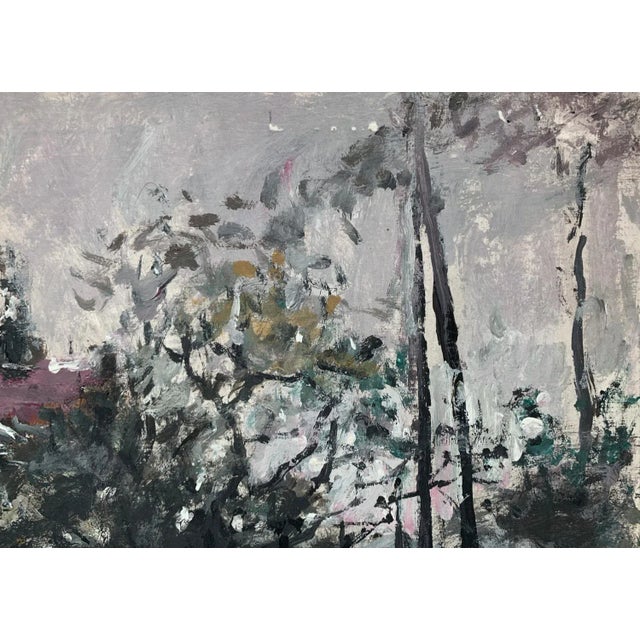 Magdalena Spasowicz, Landscape, Oil on Board, 1998 For Sale - Image 3 of 6