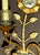 Late 20th Century Pair of Maison Bagues Gilt Metal and Glass Floral Wall Sconces For Sale - Image 10 of 12