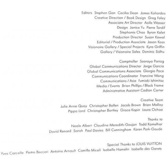 JACOBS, Marc, ALAS, Mert and PIGGOTT, Marcus Visionaire 2007 14 1/2" x 11" For Visionaire 52 PRIVATE, the third issue...