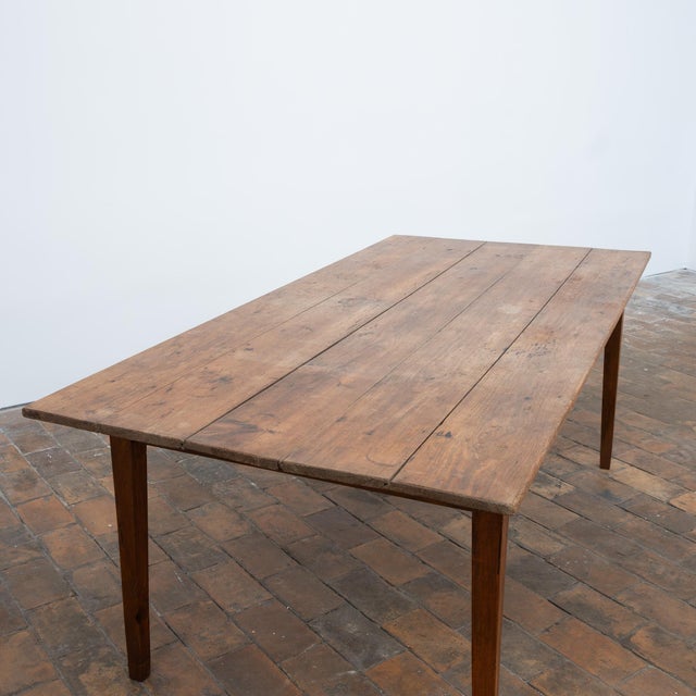 Antique Farmhouse Table, 1890 For Sale - Image 3 of 10