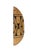 Vintage Mehinaku Tribe spatula for spreading manioc dough, Xingu Brazil. 15" W x 4.75" H x 0.25" D. This semilunar wooden...