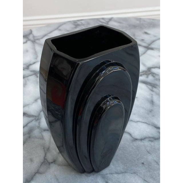 George Sakier for Fostoria Glass Company Vase For Sale - Image 13 of 13