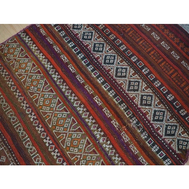 Vintage Tribal Nomadic Beluch Kilim Rug, Afghanistan, 1930s For Sale - Image 10 of 13