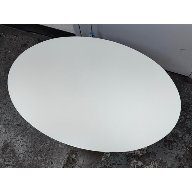 Italian Alivar Italian Eero Saarinen Style Coffee Table For Sale - Image 3 of 12
