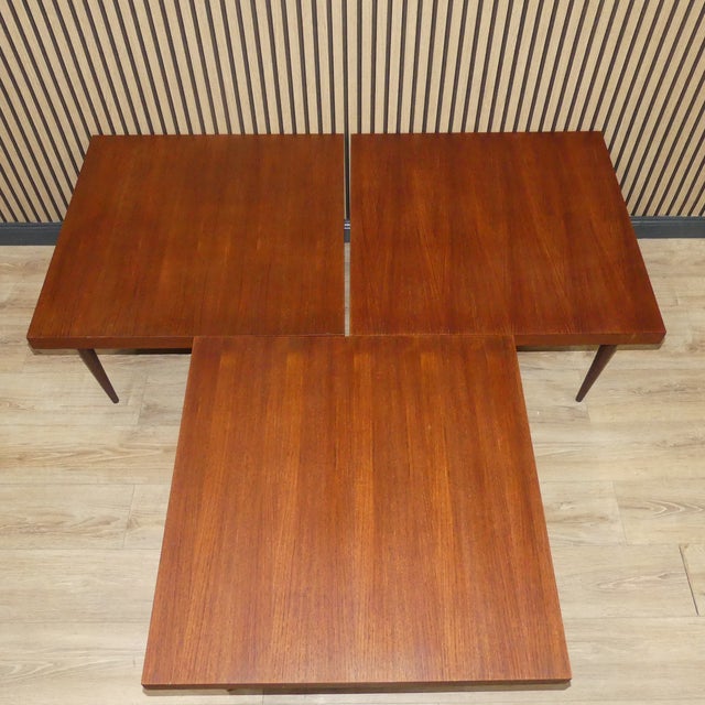 Brown Square Coffee Table, 1960s For Sale - Image 8 of 12
