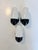 Ceramic Model 6067 3 Sconces by Wilhelm Wagenfeld for Lindner, 1950s, Set of 3, in Good conditions. Designed 1950 to 1959...