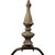 Beige Late 20th Century Neoclassical Faux Stone Metal Table Lamps With Acanthus Leaf & Orb Accents - Pair For Sale - Image 8 of 11