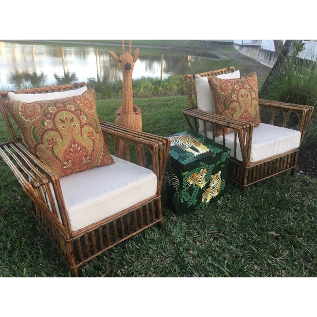 1980s Green Painted Lacquered Animal Box For Sale - Image 12 of 13