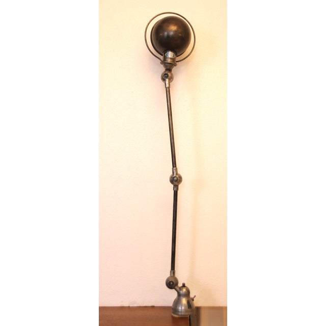 Vintage Industrial French Clamp Scale Lamp by Jean-Louis Domecq for Jieldé, 1950s For Sale - Image 6 of 13