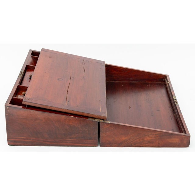 American Marquetry Writing Box, 19th C. For Sale In New York - Image 6 of 9