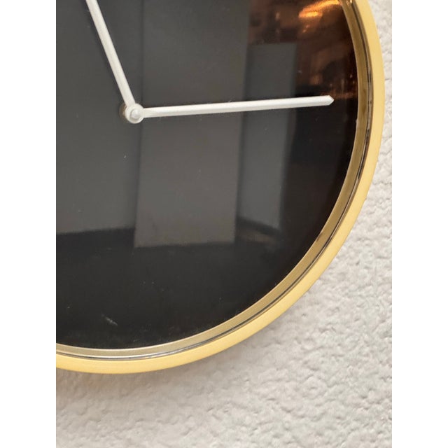 Black Howard Miller Museum Clock For Sale - Image 8 of 12