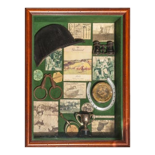 Glorious Goodwood C1952 Official Programme Shadow Box For Sale