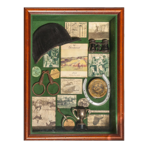 Glorious Goodwood C1952 Official Programme Shadow Box