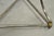 Vintage Directoire Maison Jansen Style Steel & Brass Marble Top Console Table For Sale - Image 9 of 18