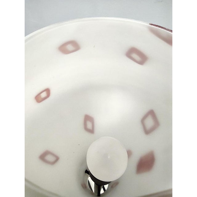 Floor Lamp with Encased Glass Shade, 1950s For Sale - Image 10 of 15