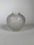 René Lalique (1860-1940) "Gui" (Milk) Vase in Glass. White blown and molded glass vase with a motif of intertwined...