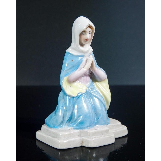 German Porcelain Nativity Scene from Kister, Set of 6 For Sale - Image 6 of 18