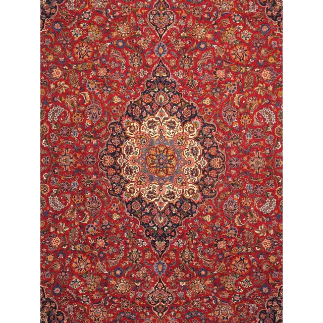 Pasargad home antique Kashan collection is a collection of traditional rugs with updated colors and styling. These rugs...