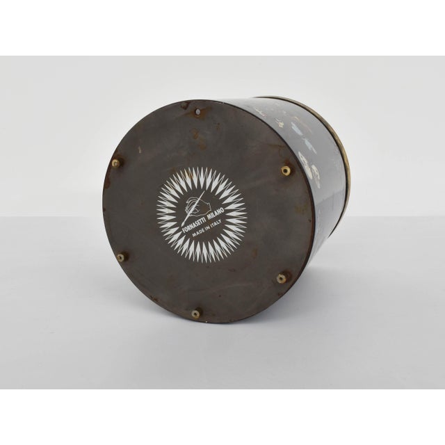 Paper Basket with Butterflies by Piero Fornasetti, 1960 For Sale - Image 4 of 5