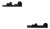 NVMD Clounds Floating Shelf in Black Steel from EMKO, Set of 2 For Sale