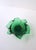 Glass Scandinavian Modern Emerald Green Art Glass Bowl, Organic Modern, 1960s Denmark For Sale - Image 7 of 11