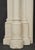 Wood Colonial Revival Wooden Mantel With Fluted Pilasters For Sale - Image 7 of 8