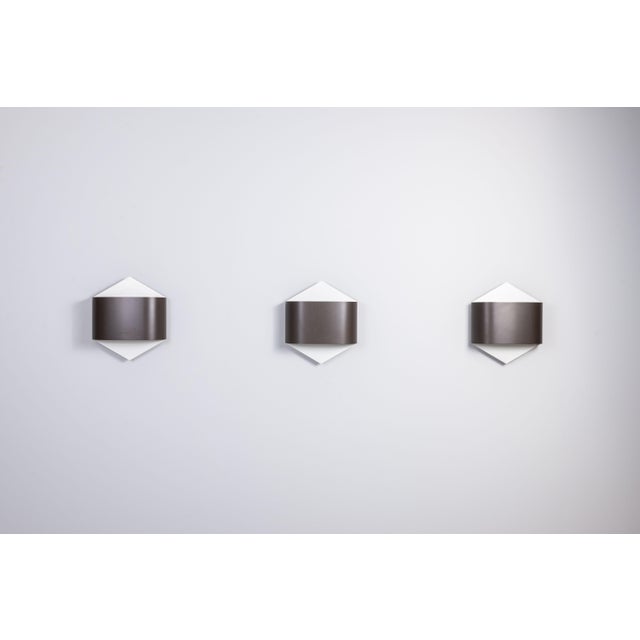 Model 2010 Wall Lamps by Rolf Krüger & Dieter Witte for Staff Leuchten, 1960s, Set of 3 For Sale - Image 6 of 15