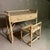 Vintage Cane and Bamboo Dressing Table and Stool, Set of 2 For Sale - Image 3 of 7
