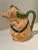 Ceramic Italian Majolica Pig Pitcher Signed and Numbered For Sale - Image 7 of 8