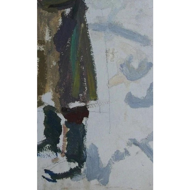 Soviet Art Soldier Portrait, Original Oil Painting by Smirnov, 1970s 79-49 For Sale - Image 6 of 6