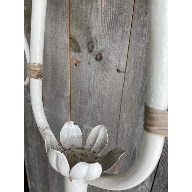 Wicker & Bamboo Table For Sale - Image 9 of 14