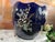 Antique French Cobalt Blue Faience Cache Pot, 1890s For Sale - Image 9 of 13