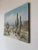 Mid-Century Modern 1970’s Vintage Desert Landscape Oil on Canvas Painting – Signed For Sale - Image 3 of 9