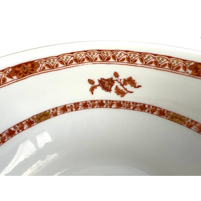 1960s 1960s Haviland Limoges “Tehran” Porcelain Serving Bowl For Sale - Image 5 of 12