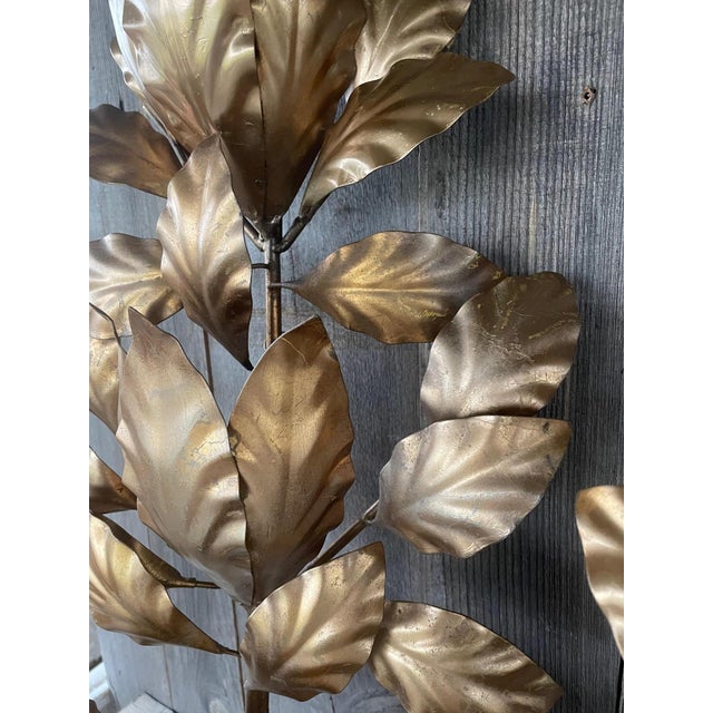 Metal Florentine Hollywood Regency Wall Lights, Set of 3 For Sale - Image 7 of 12