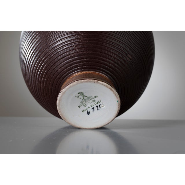 1940s Modern Ceramic Bowl by Giovanni Gariboldi for Richard-Ginori, Italy, 1940s For Sale - Image 5 of 10