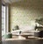 Contemporary Harlequin Marie Wallpaper in Fig leaf/Honey/Blossom For Sale - Image 3 of 3