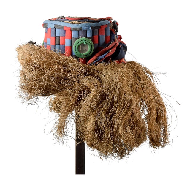 Early 20th Century Djimini Ligbi Do Society Mask Côte d'Ivoire For Sale