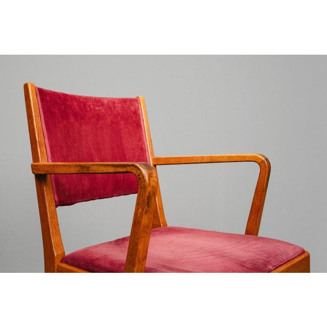 Mid-Century Swivel Desk Chair For Sale - Image 9 of 18
