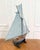 Carved Wooden Gaff Cutter Pond Yacht with original paint. England, circa 1940. For Sale In Atlanta - Image 6 of 11