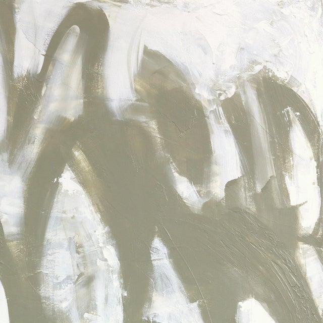 Contemporary Sounds of Whispers - Original Contemporary Graffiti Abstract Mixed Media Painting on Canvas For Sale - Image 3 of 9