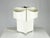 Mid-Century Italian Chrome-Plated and White Painted Metal Table Lamp, 1960s For Sale - Image 4 of 11