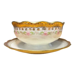 Antique Mz Austria Porcelain Sauce Bowl