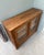 Parisian Glass-Fronted Oak Buffet, 1940s For Sale - Image 12 of 16