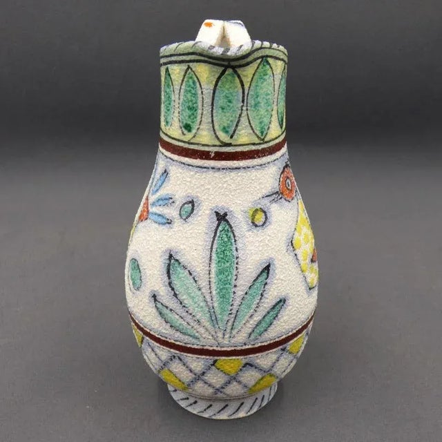 Italian Art Pottery Vase from Fratelli Fantullacci, Italy, 1950s For Sale - Image 4 of 10
